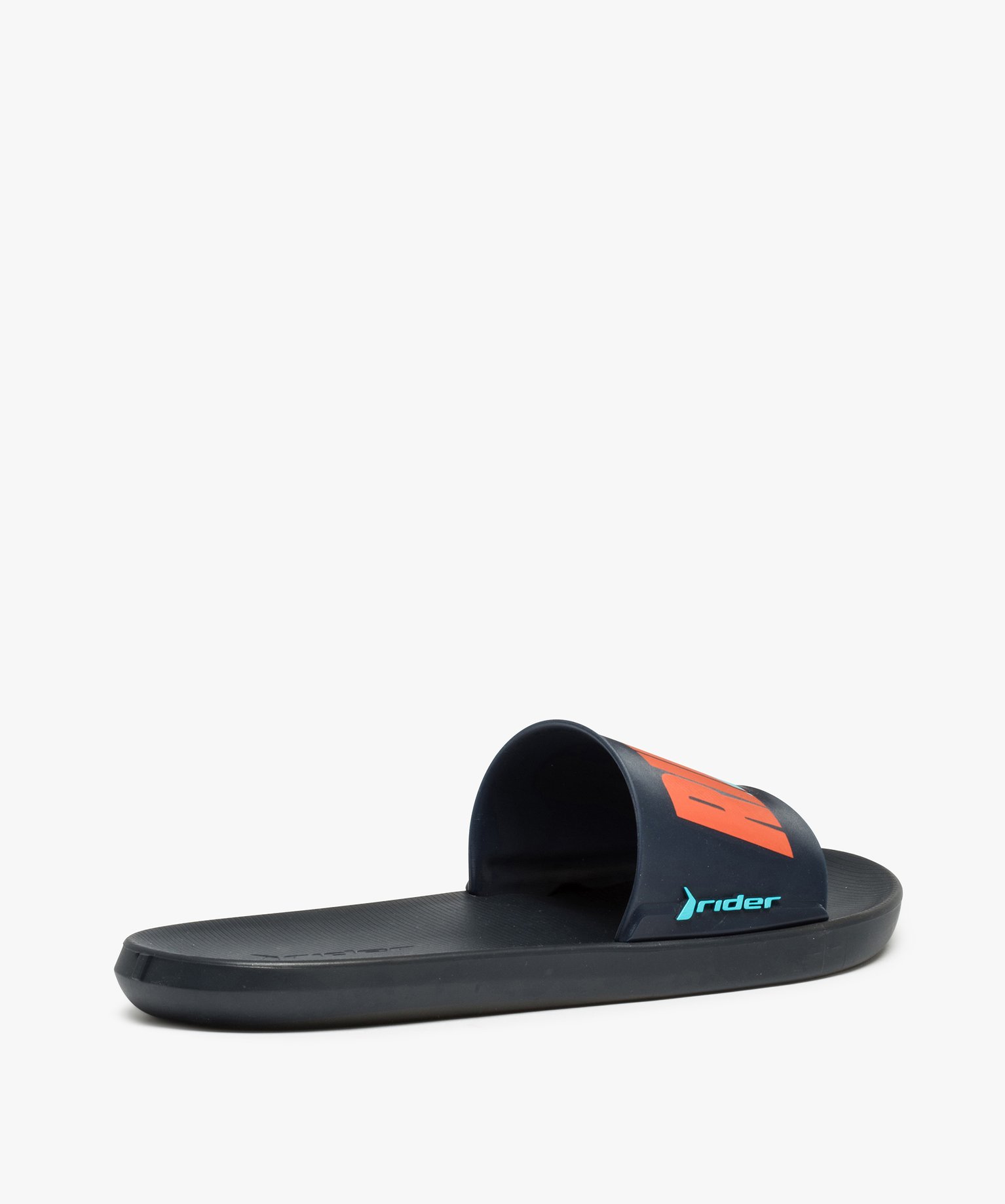 Mules de piscine homme à bandeau coloré - Rider bleu | GEMO