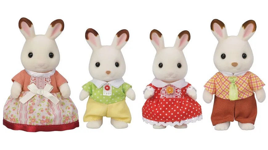 Sylvanian Families - Schokoladenhasen Familie 5655