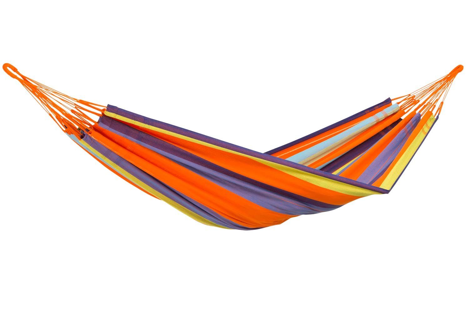 Amazonas Hängematte XXL Colombiana, nachhaltig produziert, 75% recycelte Baumwolle, kuschelweich