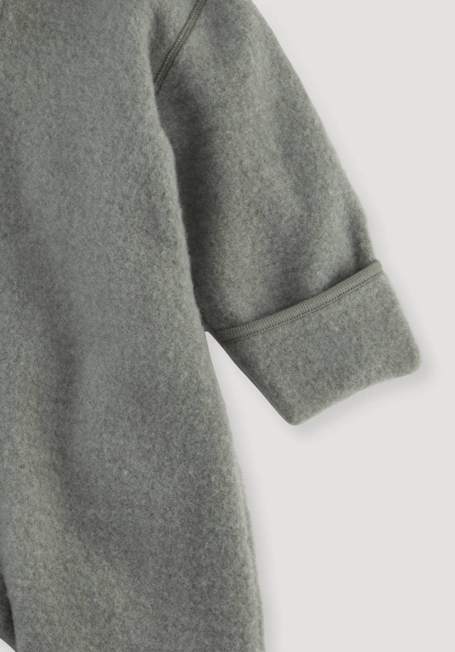 Wollfleece-Overall aus Bio-Merinowolle