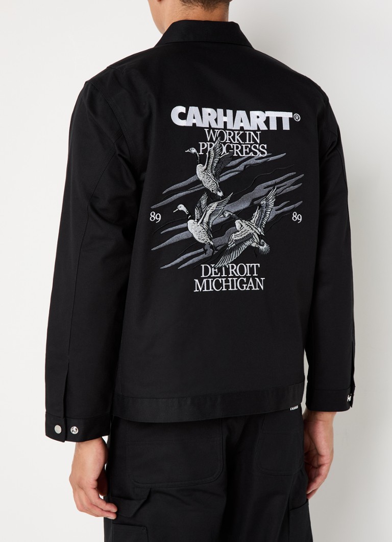 Μπουφάν Carhartt WIP Ducks με πλαϊνές τσέπες και κέντημα