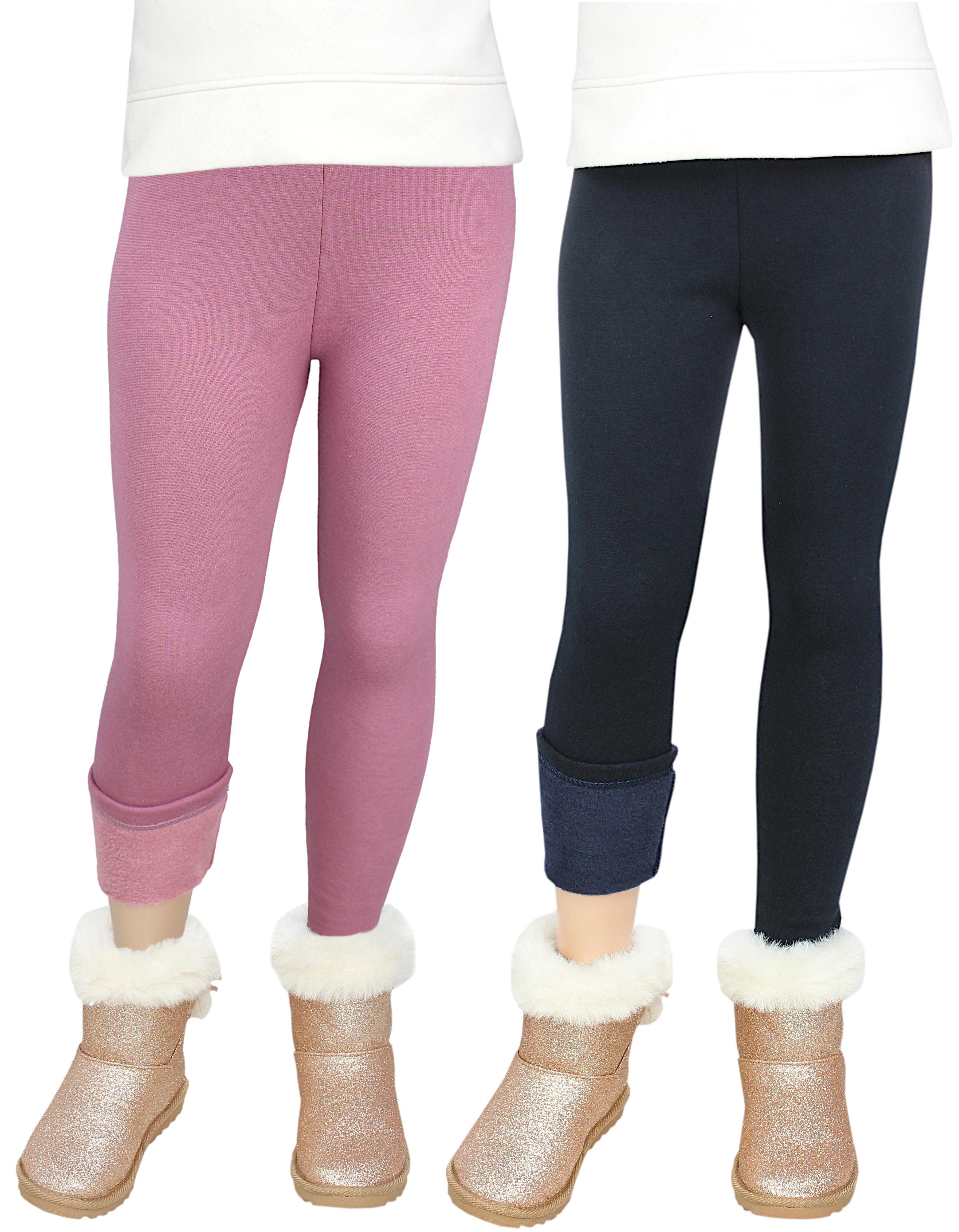 TupTam Thermoleggings Mädchen Leggings 2er PACK WinterleggingsThermo Gefüttert Fleece