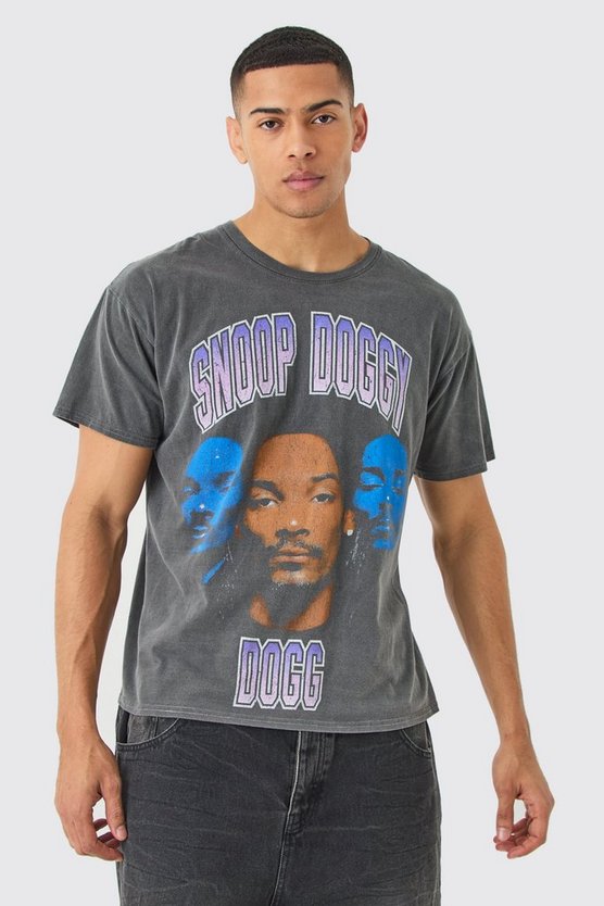 Oversize T-Shirt mit lizenziertem Snoop Dogg Print