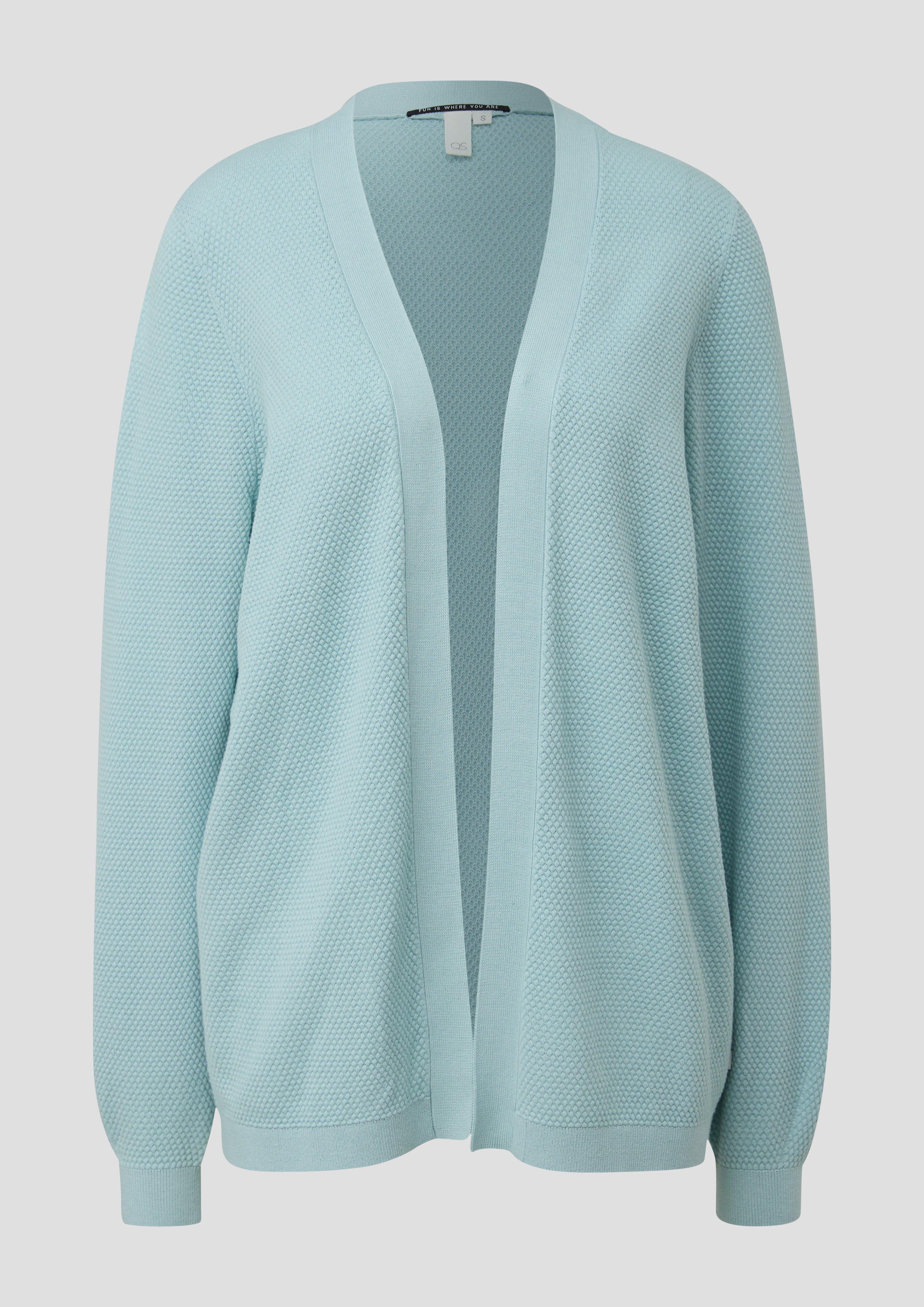 Strickjacke aus Viskosemix  2140706-6103