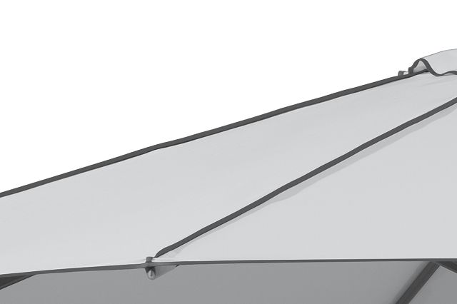 Schneider Schirme Schneider Sonnenschirm Adria, ca. 350 cm Ø, silbergrau