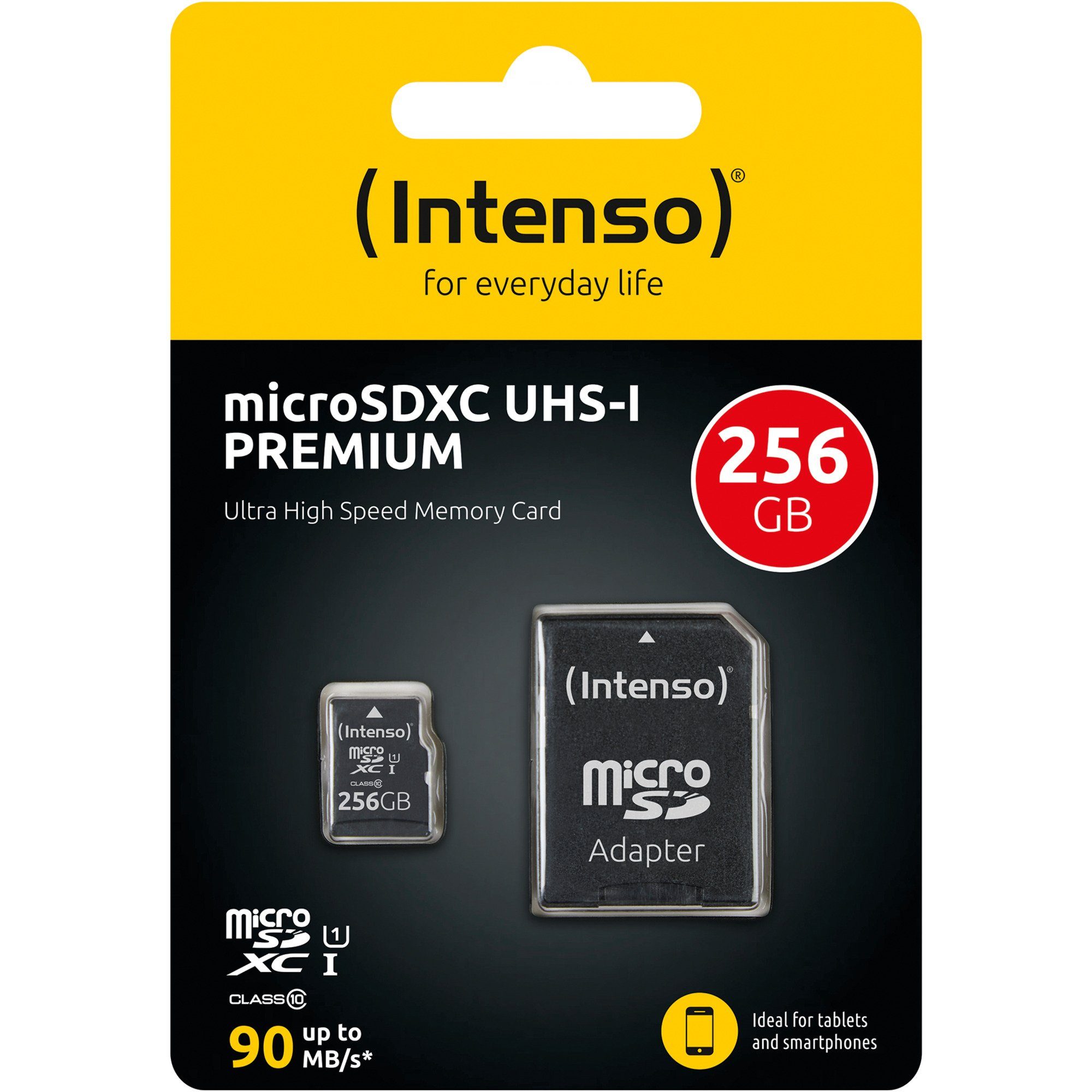 Intenso Intenso Premium 256 GB microSDXC, Speicherkarte, Speicherkarte