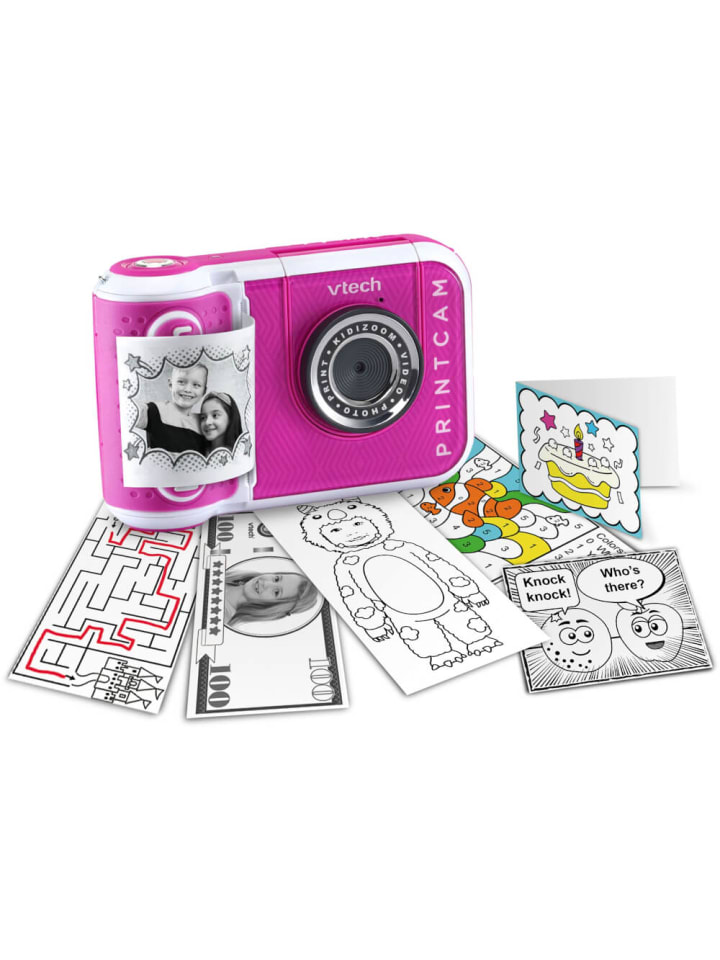 vtech Kamera KidiZoom Print Cam pink, mit eingebautem Thermodrucker, 6-12 Jahre günstig kaufen onesize