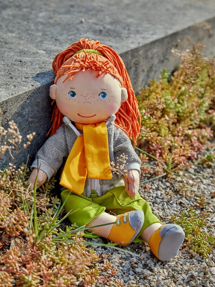 Haba Stoffpuppe Puppe Soley in mehrfarbig günstig kaufen 33 cm