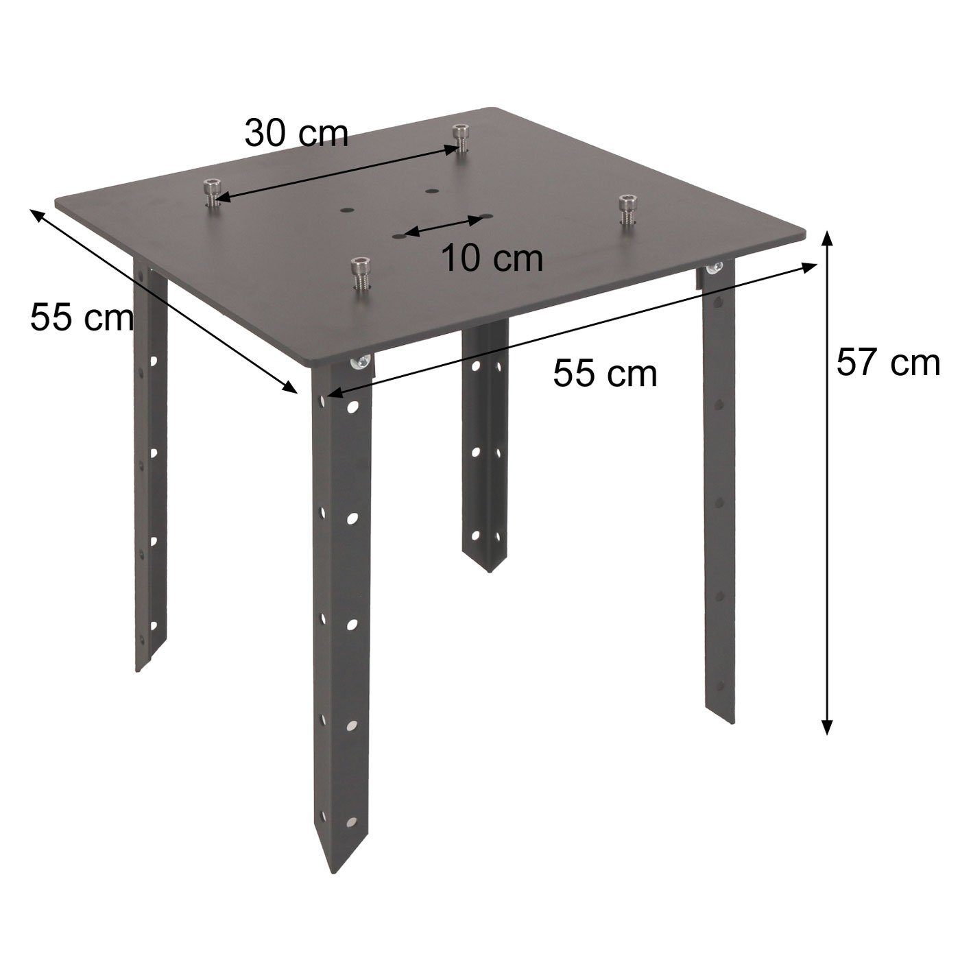 MCW Schirmhalter Bodenplatte, 1 tlg.