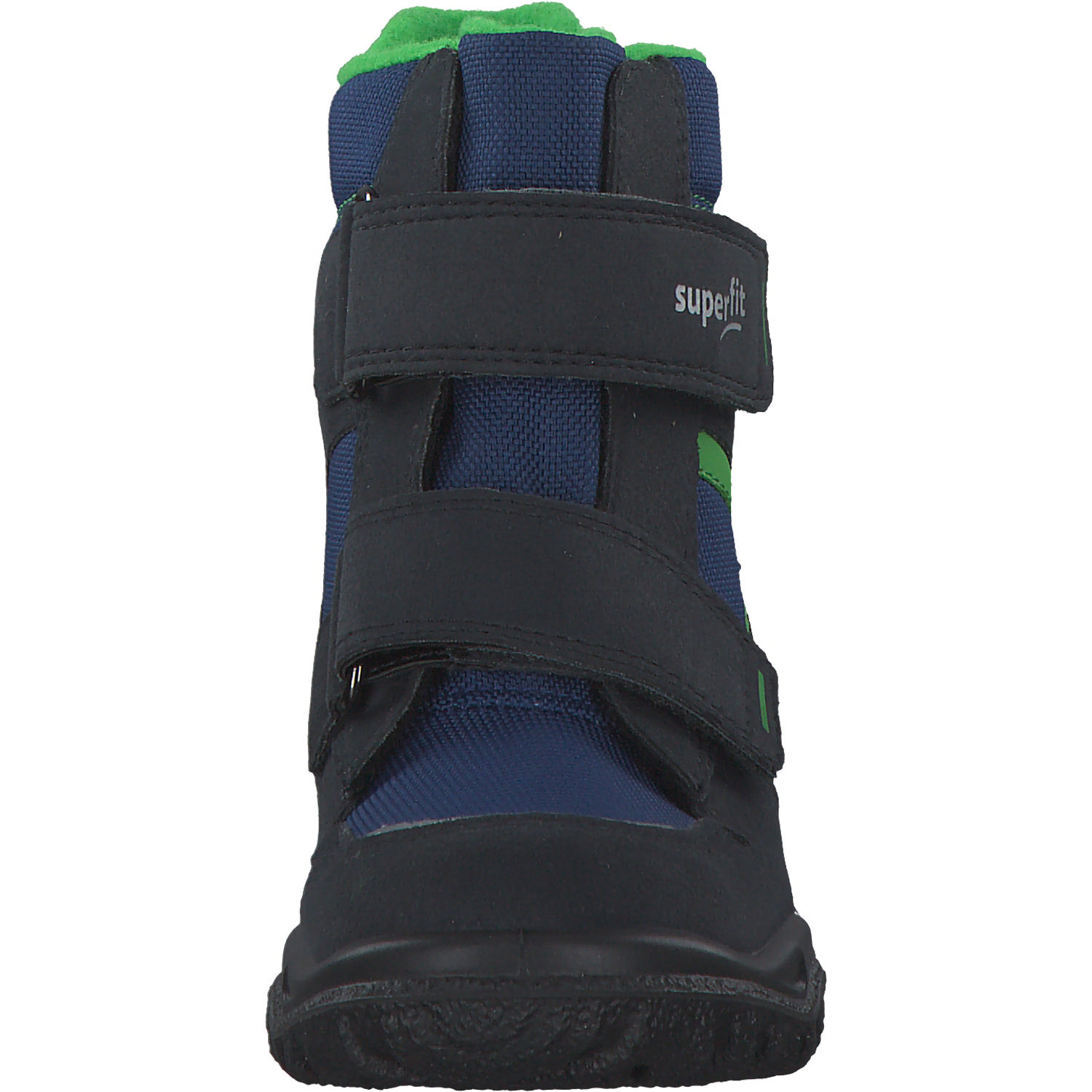 Superfit HUSKY 00047, Winterstiefel, Kinder, Schwarz/Grün