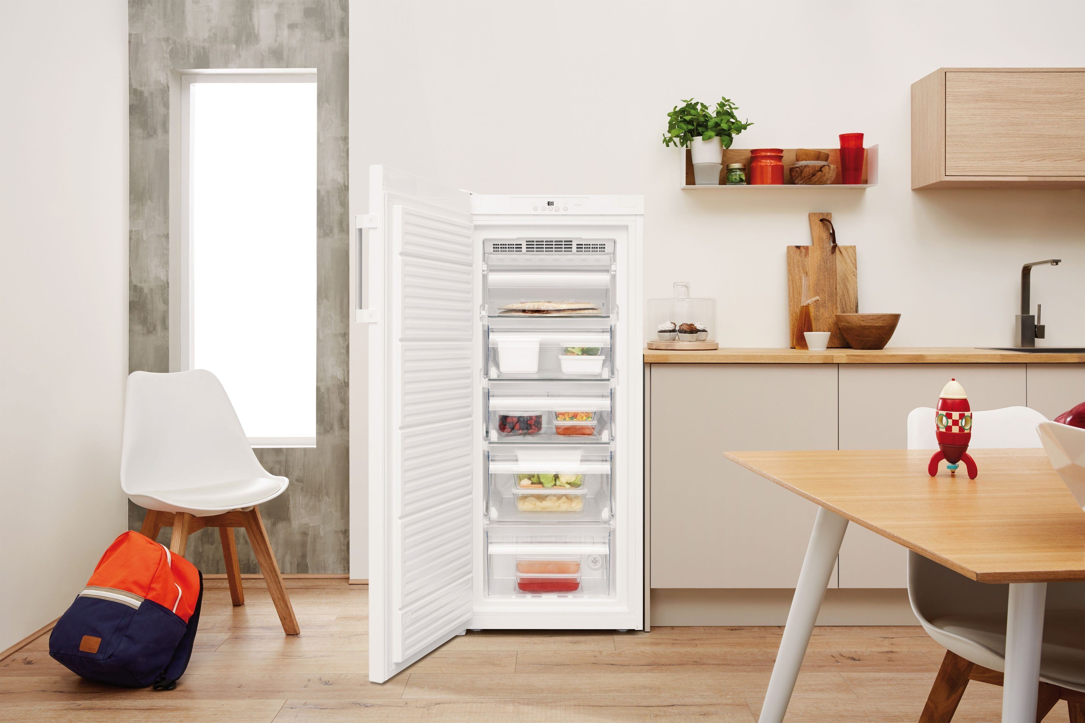 Privileg Gefrierschrank PFVN 246 W, 142 cm hoch, 59,5 cm breit