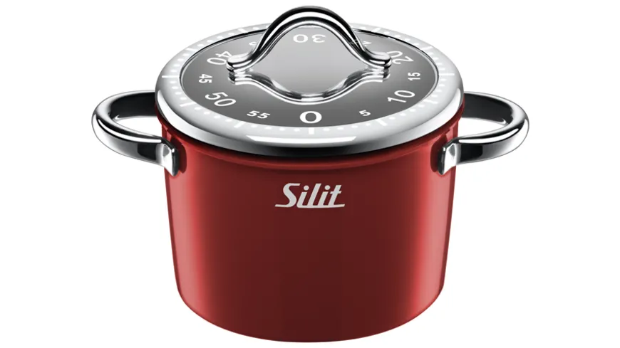 Silit Kurzzeitmesser Vitaliano rot dunkelrot
