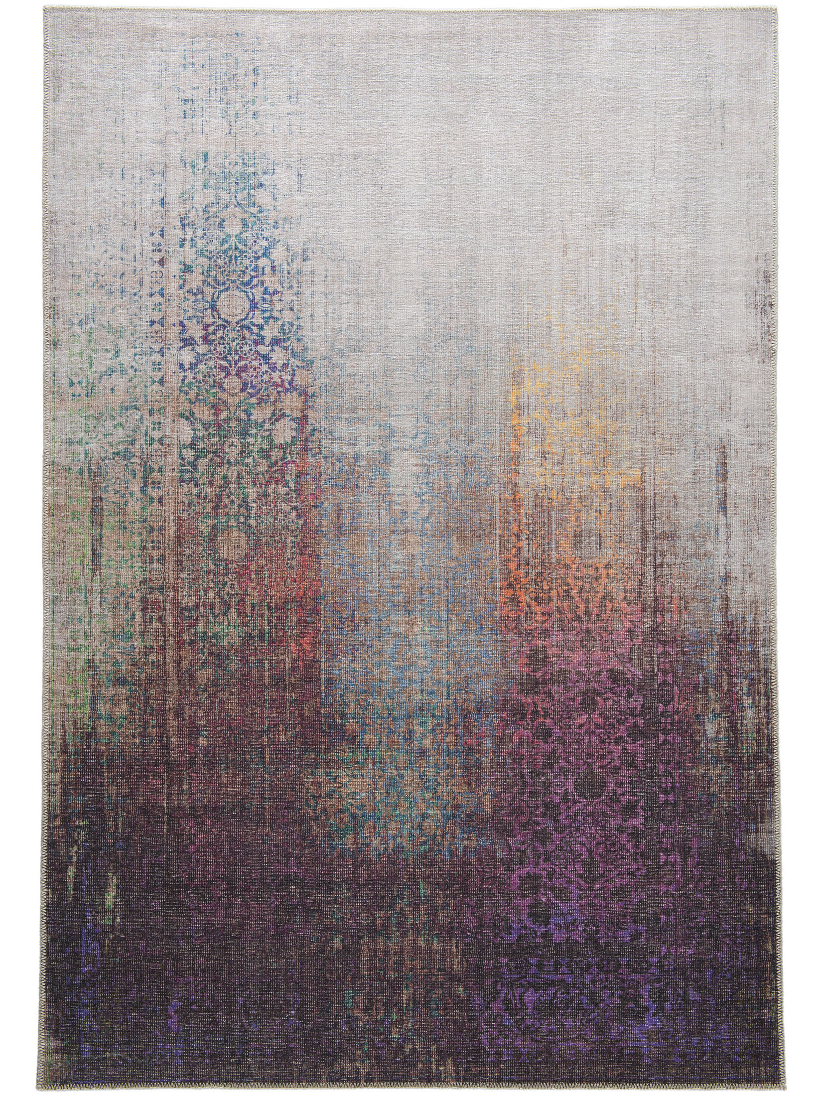 Keles Vintage-Teppich, Multicolor