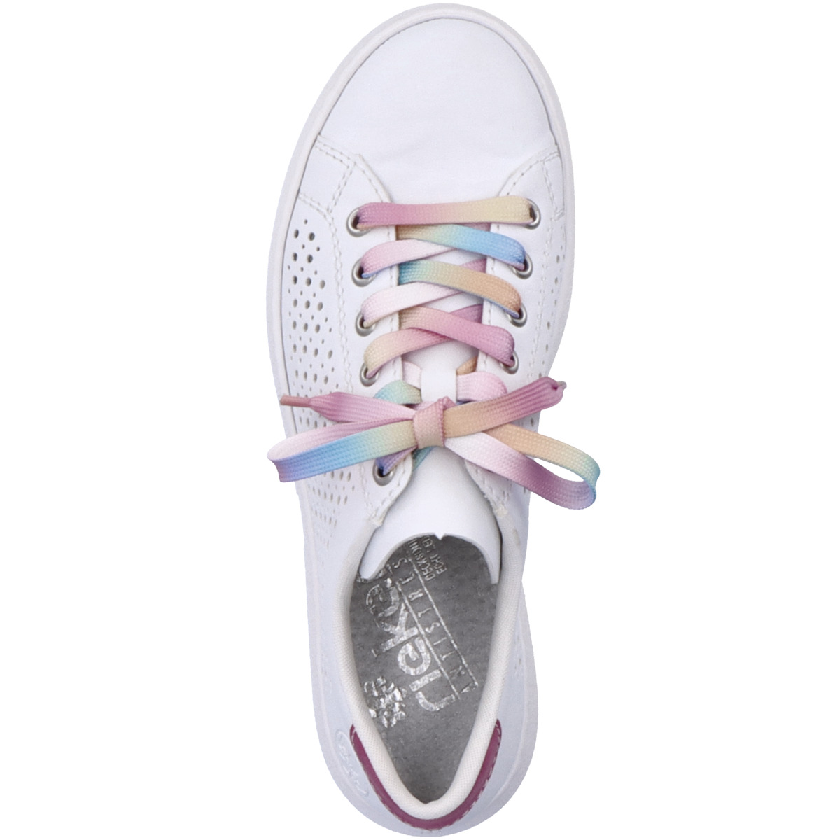 Rieker M1904 Sneaker Low weiss