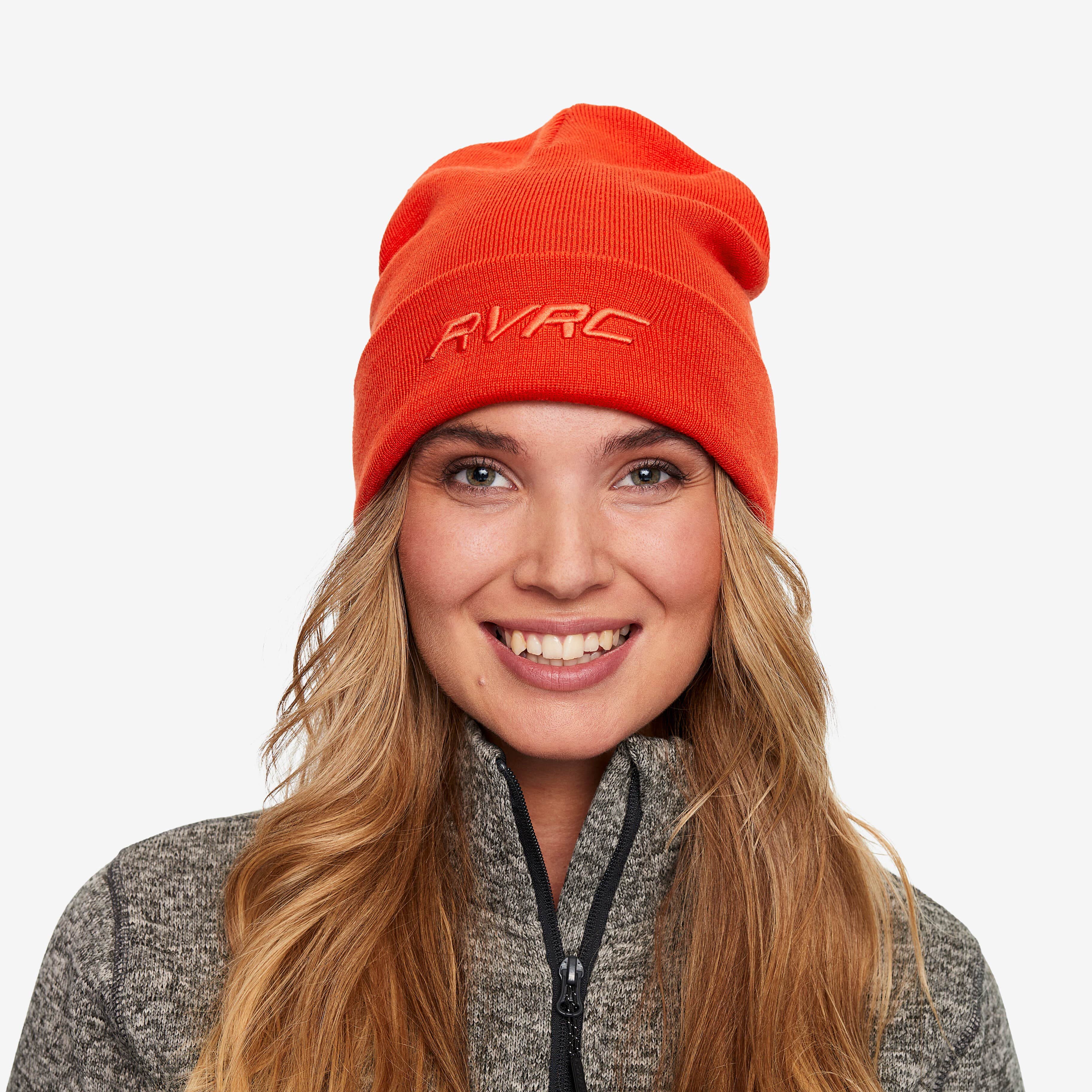 Merino 3D Logo Beanie Lava