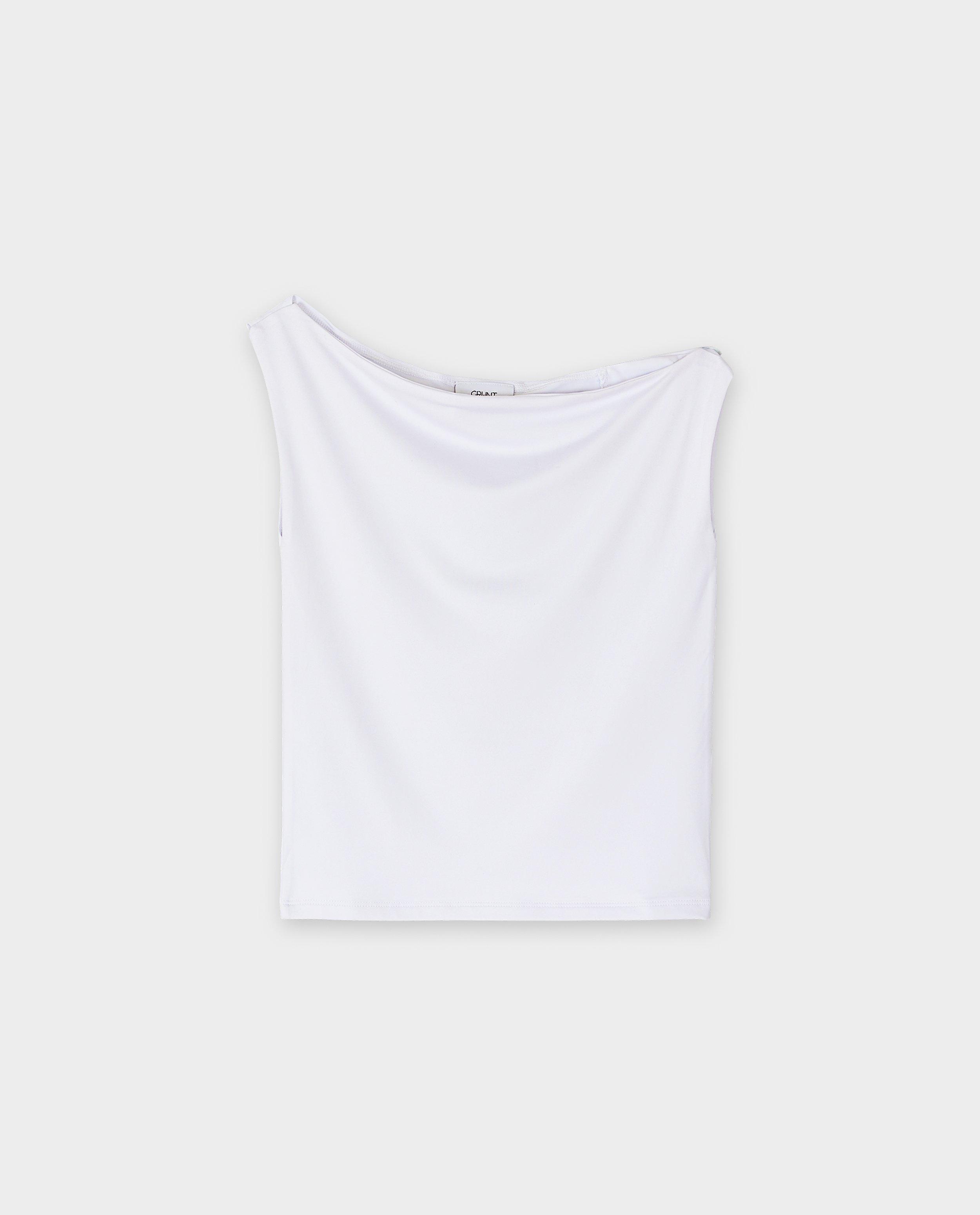 Grunt White top bej