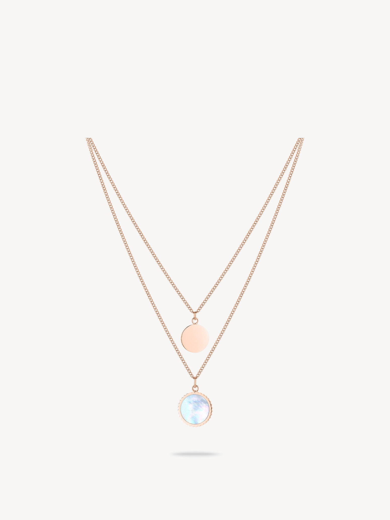 Collier - or rose
