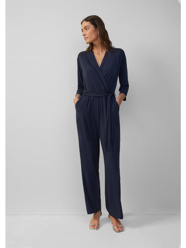 s.Oliver BLACK LABEL Overall lang in Blau günstig kaufen