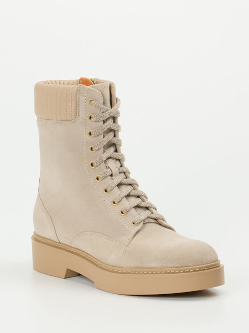 Schnürstiefelette-17233590002 Santoni