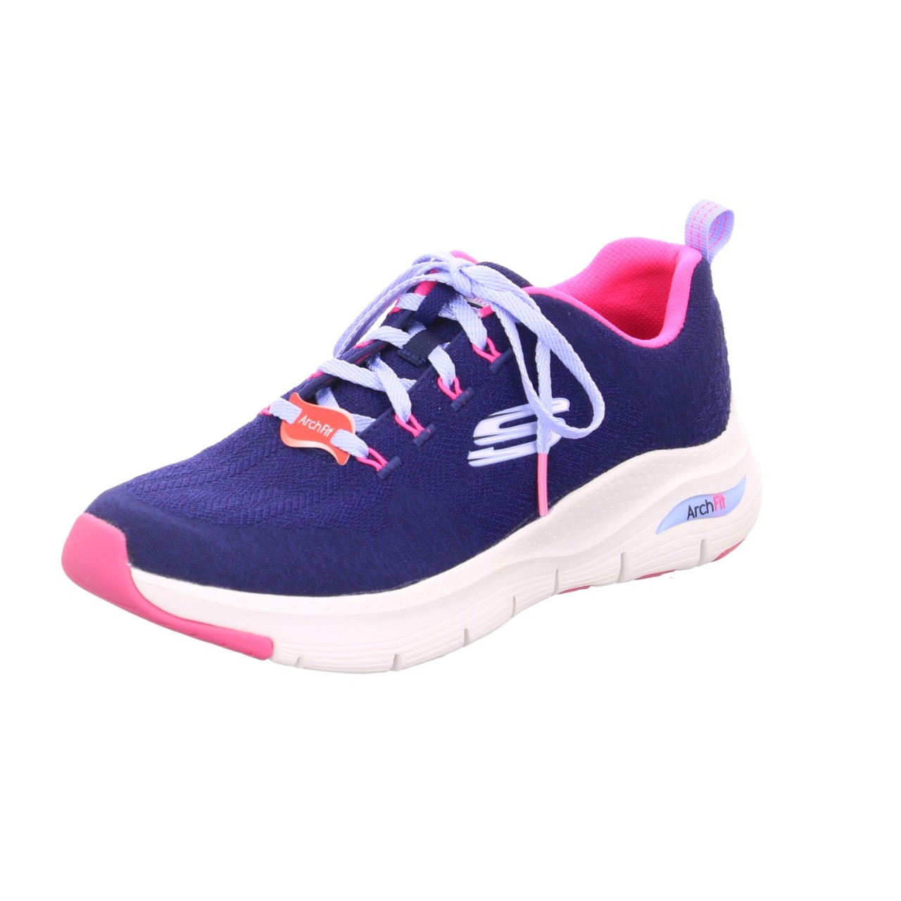 SKECHERS Freizeit Schnürer blau