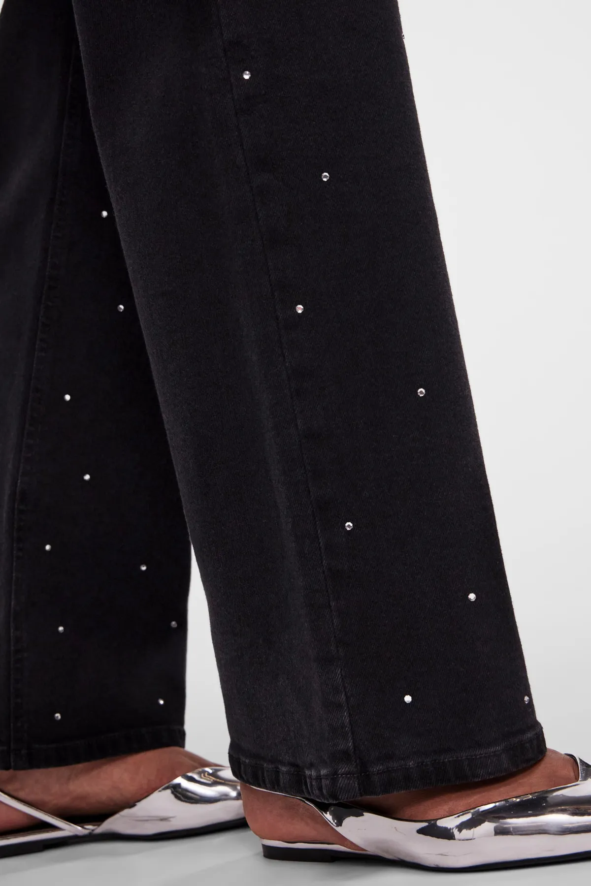 PIECES  Jeans - Schwarz - Straight