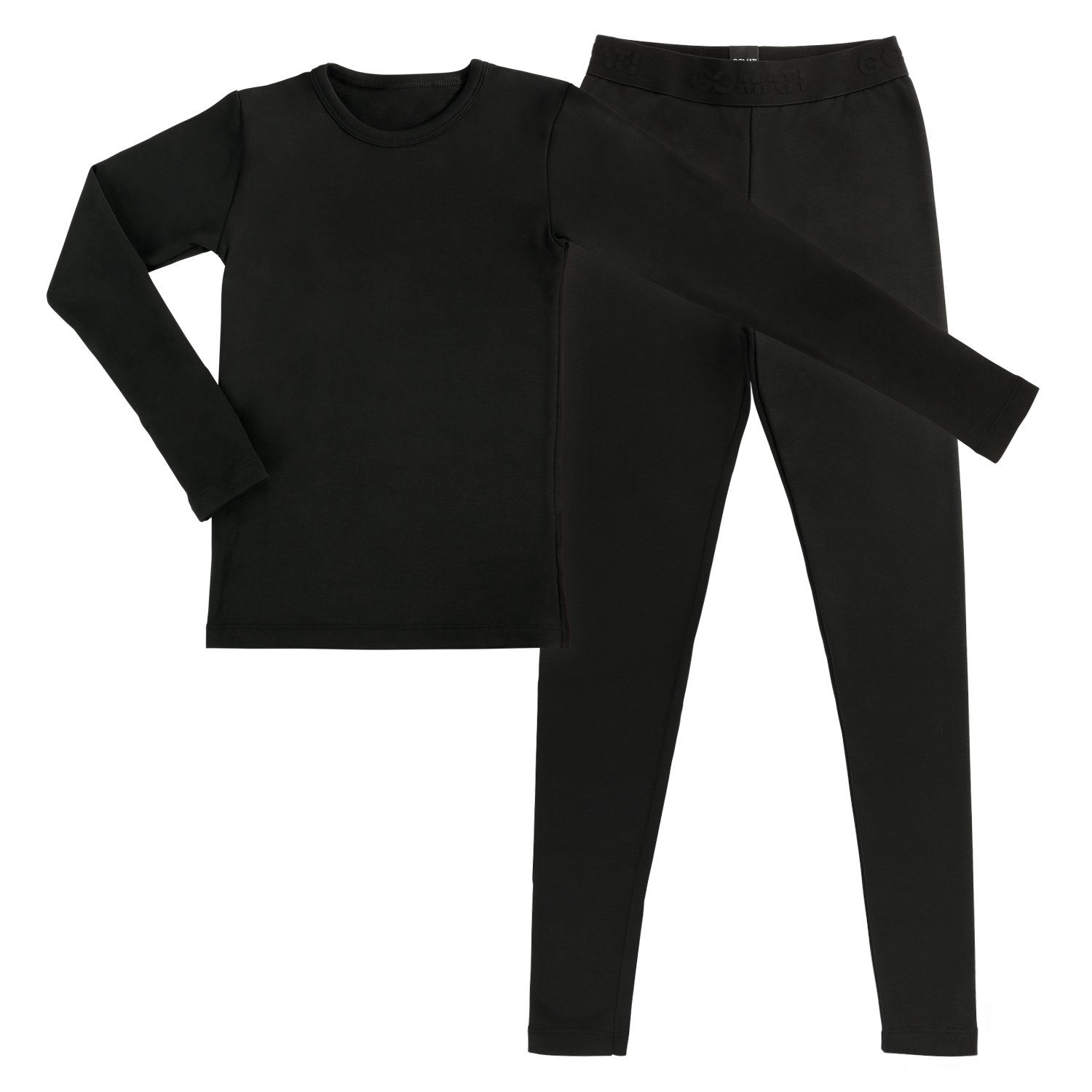 Gomati Thermohose Kinder Thermowäsche Set warme Unterwäsche Langarm