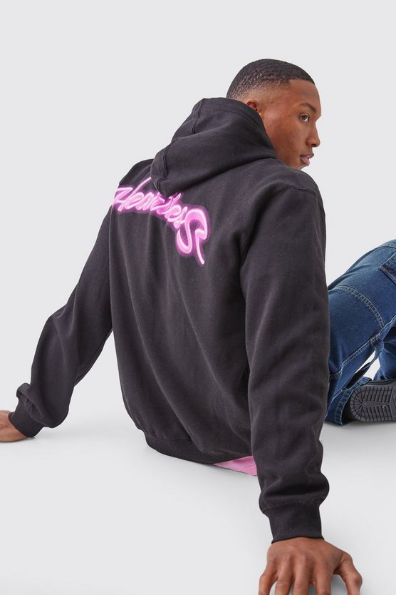 Oversize Hoodie mit Heartless-Print