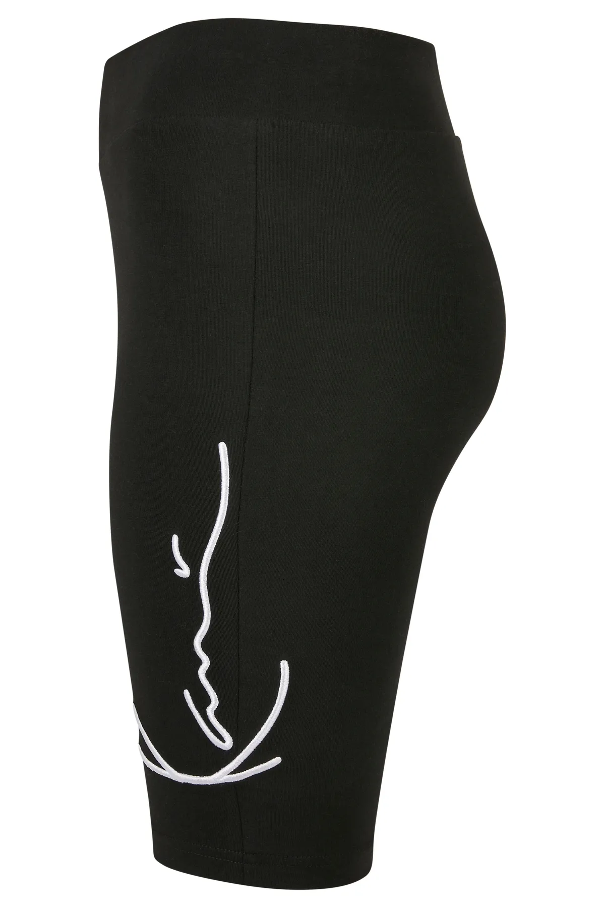 KARL KANI  Damen KKWQ22003BLK SIGNATURE CYCLING SHORTS BLK