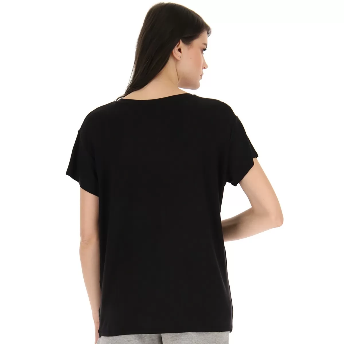 T-SHIRT TEXT W VI HELT SVART