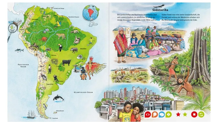 Ravensburger Buch - Wieso? Weshalb? Warum? - tiptoi - Mein großer Weltatlas