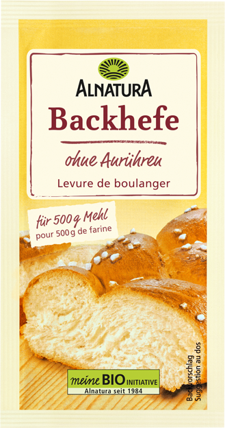 Alnatura Bio Backhefe