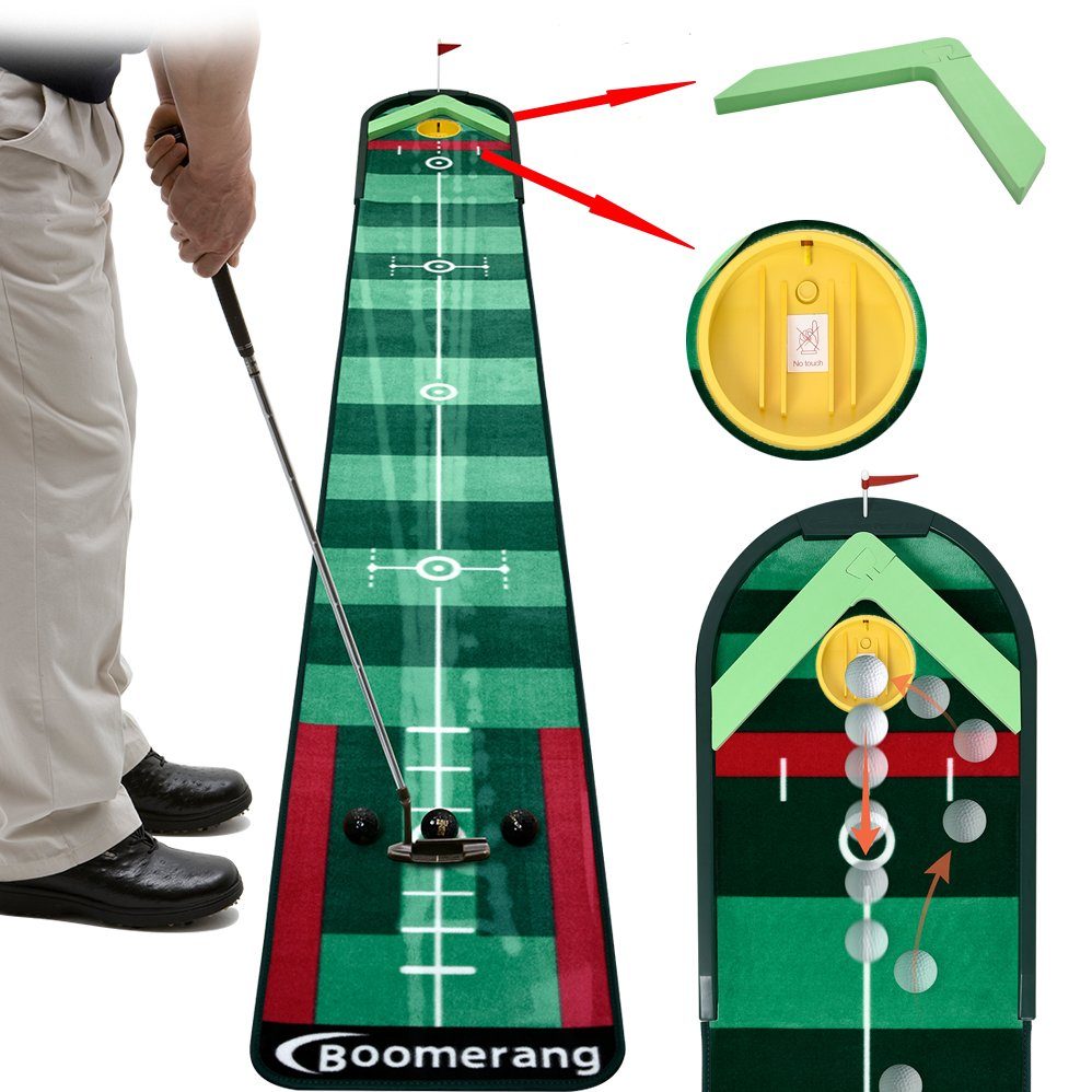 Best Track Puttingmatte Best Track Puttingmatte Boomerang Auto Return