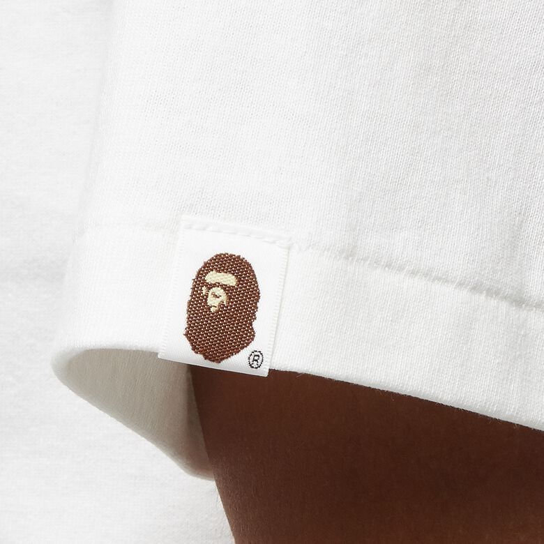 A Bathing Ape Ape Head One Point Tee M white