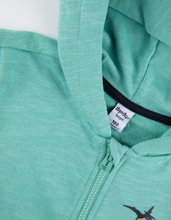 Sweatjacke - Rückenprint