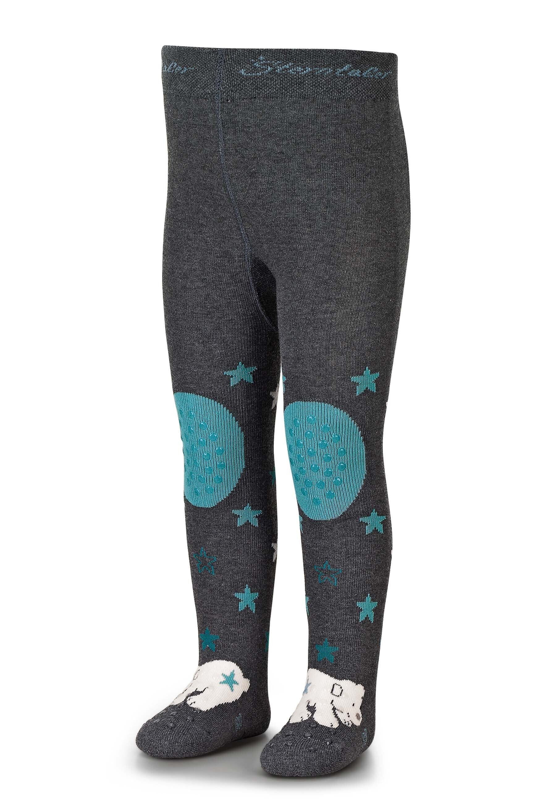 Krabbelstrumpfhose mit Po-Motiv Eisbär Elia