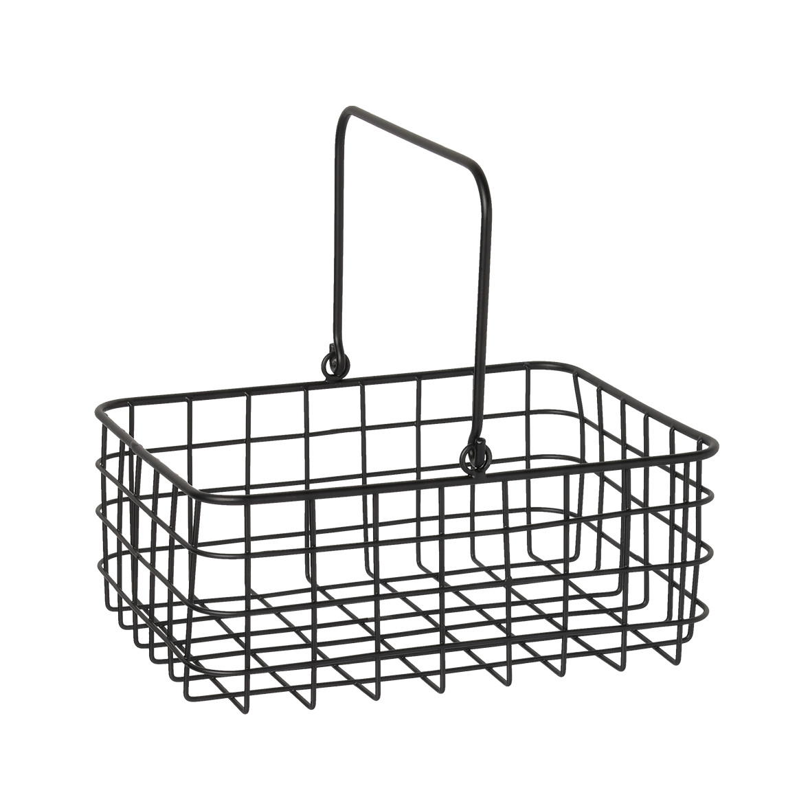 Kleiner Metallkorb mit Henkel