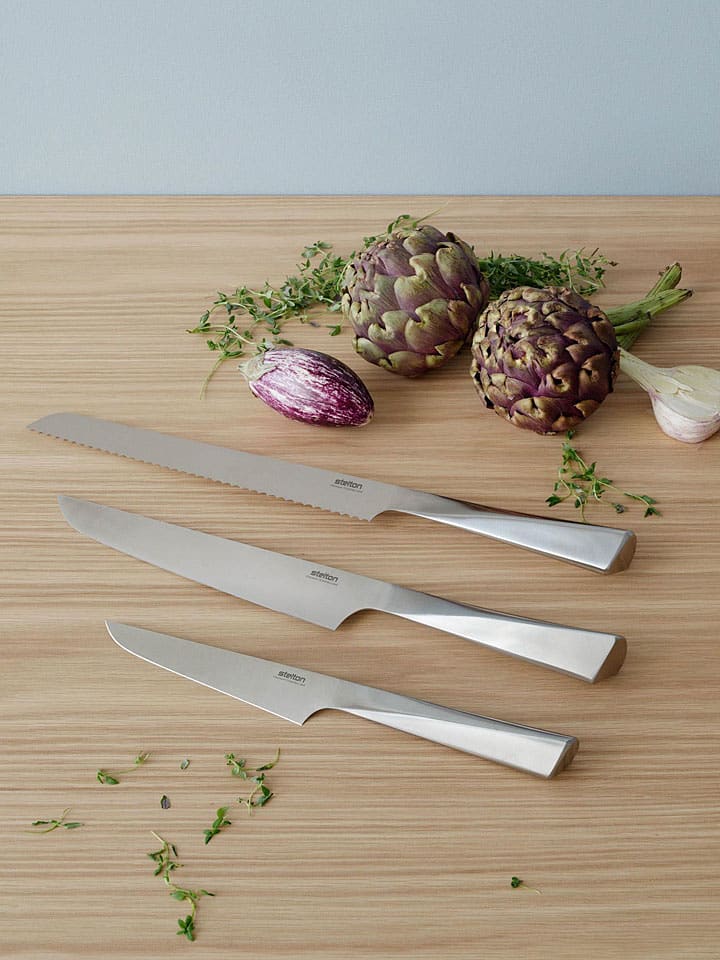 Stelton Brotmesser ''Trigono'' in Silber - (L)38,5 cm günstig kaufen onesize
