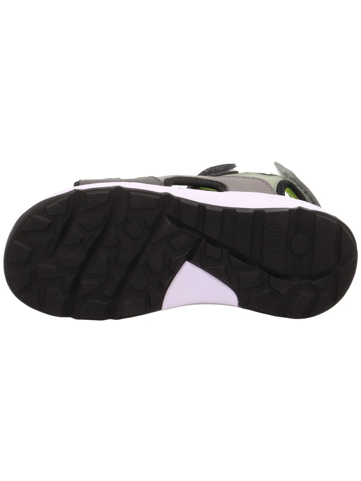 superfit Sandale CRISS CROSS in Grau/Hellgrün günstig kaufen