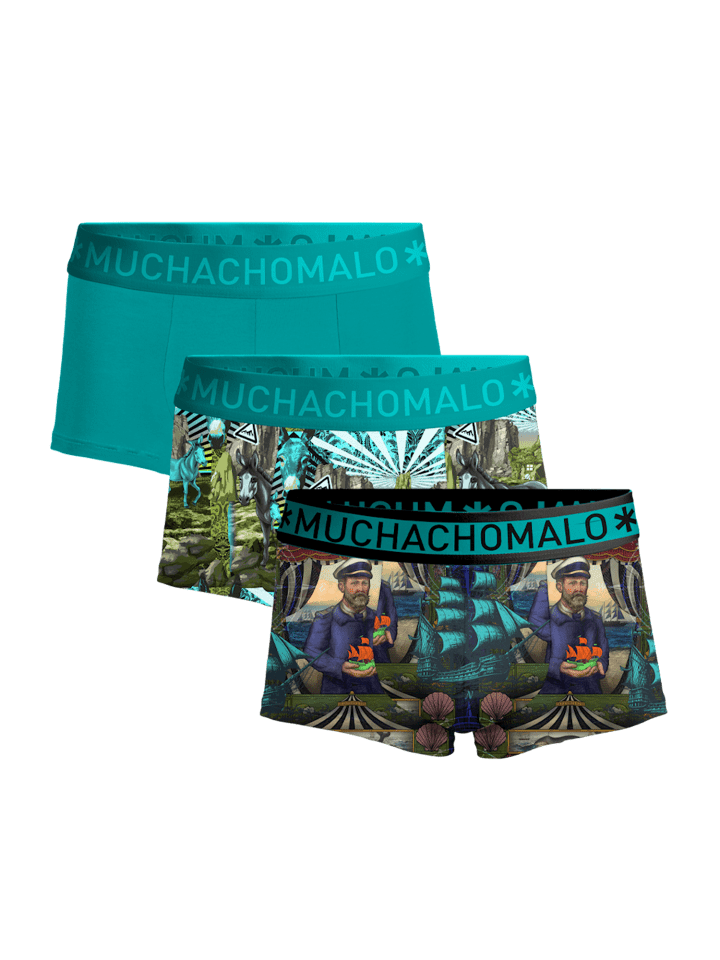 Muchachomalo 3er-Set: Boxershort in Mehrfarbig - für Herren günstig kaufen