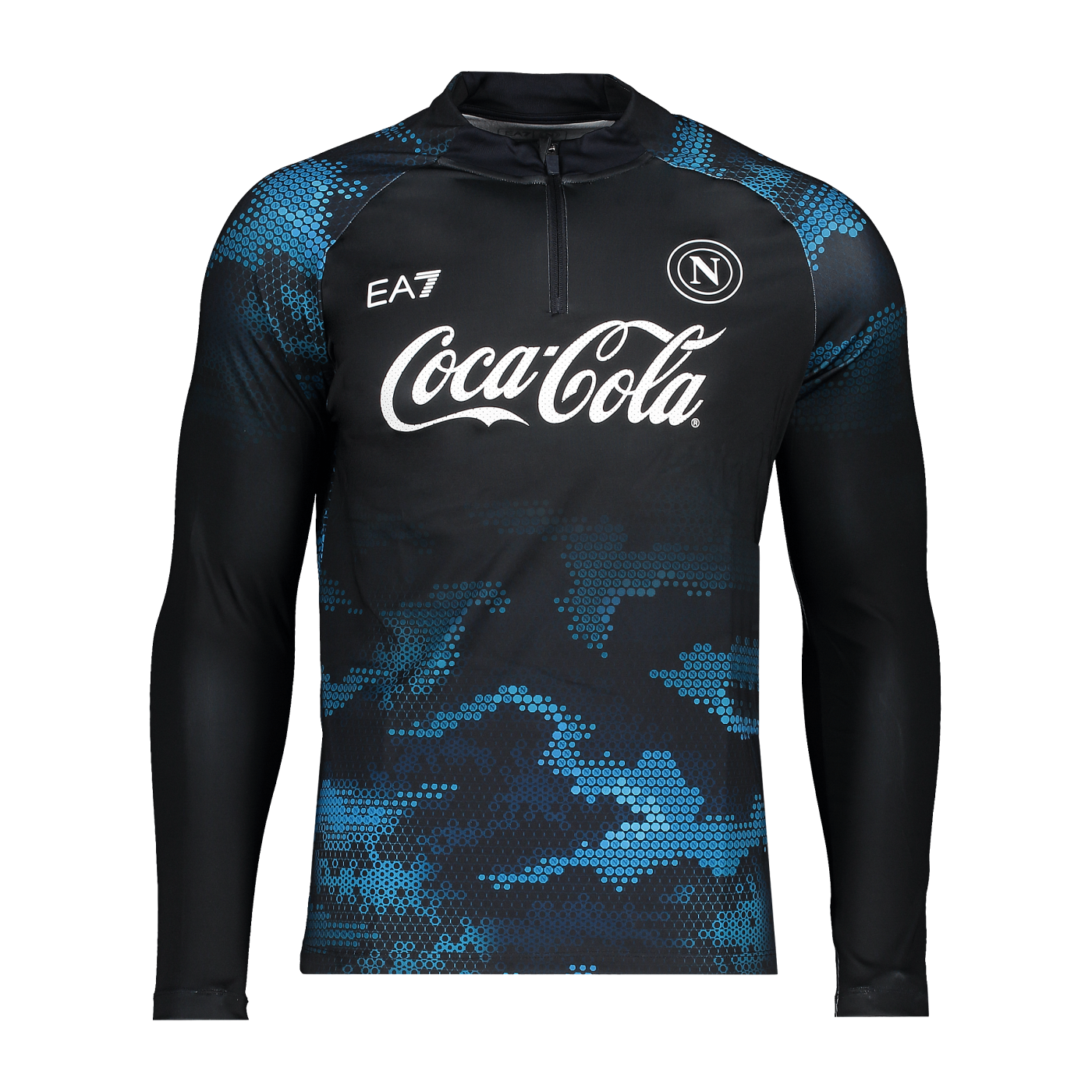 EA7 SSC Neapel Sweatshirt Blau