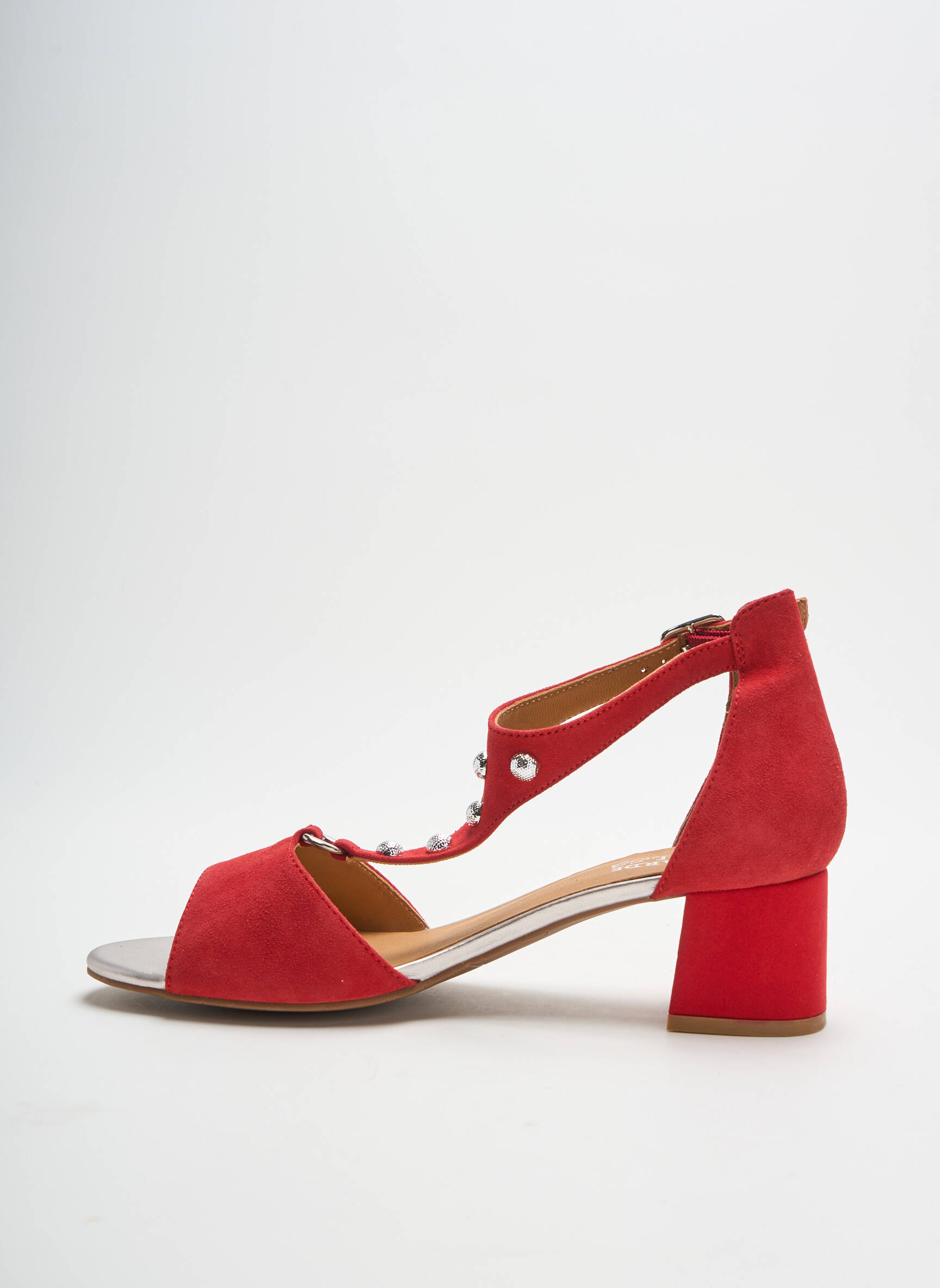 Regarde Le Ciel Sandales Nu Pieds Femme couleur rouge
