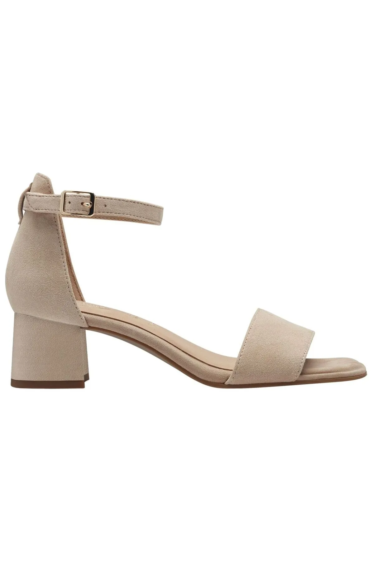Tamaris Comfort  Sandalette - Beige - Blockabsatz
