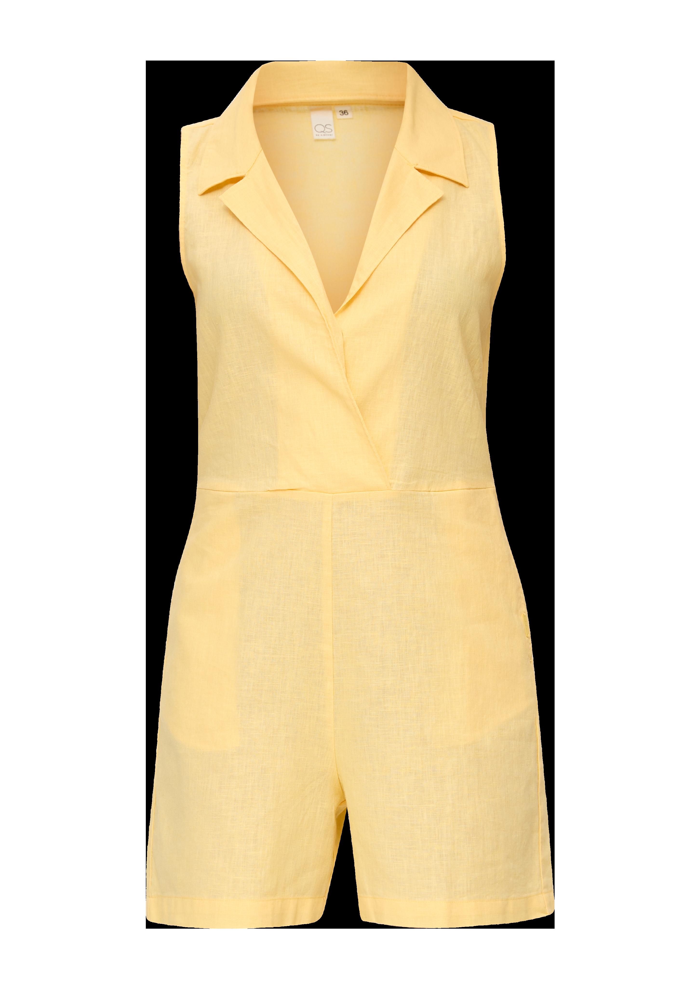 Kurzer Overall mit Reverskragen  2131227-1317