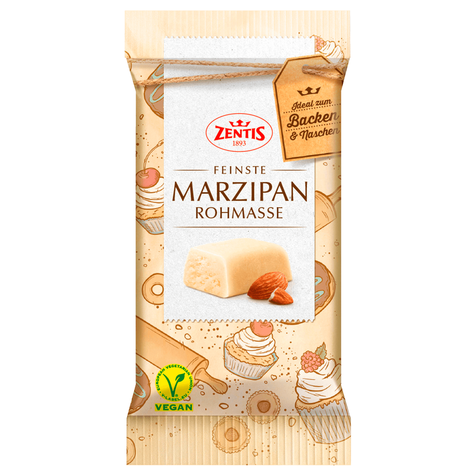 Zentis Feine Marzipan-Rohmasse 200g