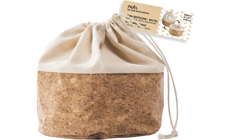nuts Brotbeutel 20cm