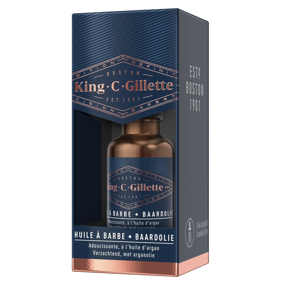 gillette Gillette King C. Huile À Barbe, 30 ml Soin
