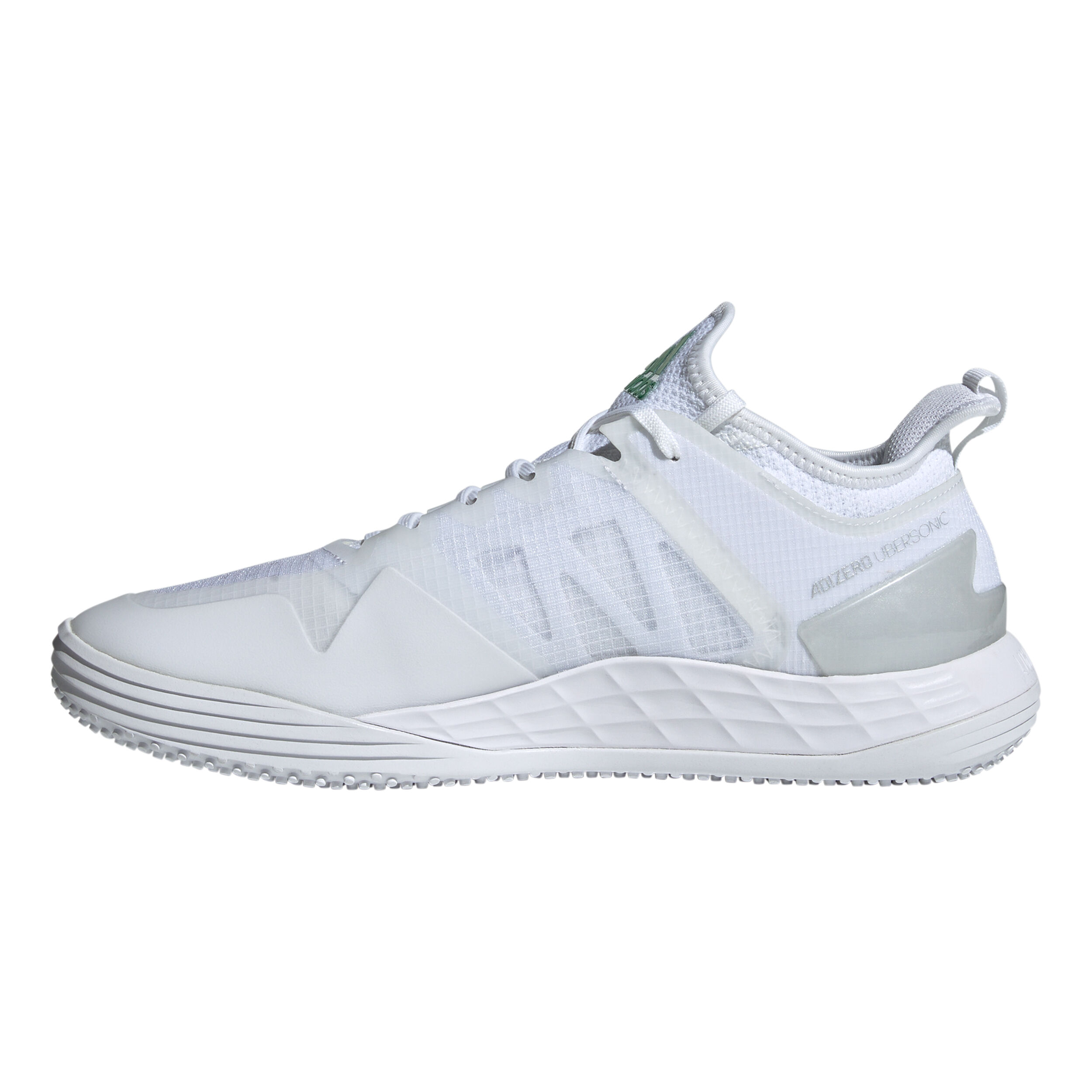 Adizero Ubersonic 4 Rasenschuh Herren - Weiß, Schwarz