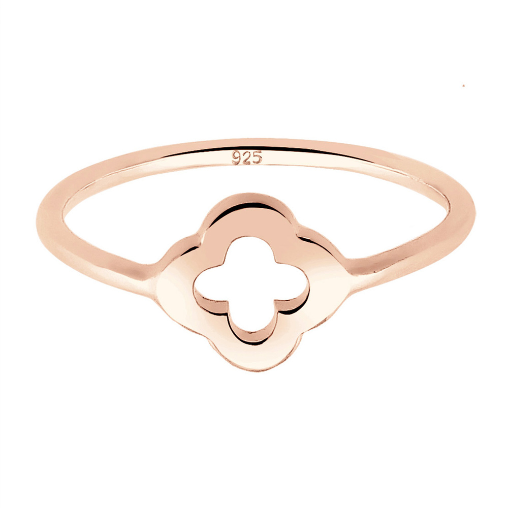 Elli Elli Bague Bague Elli trèfle porte-bonheur Luck 925/1000 argent Bague