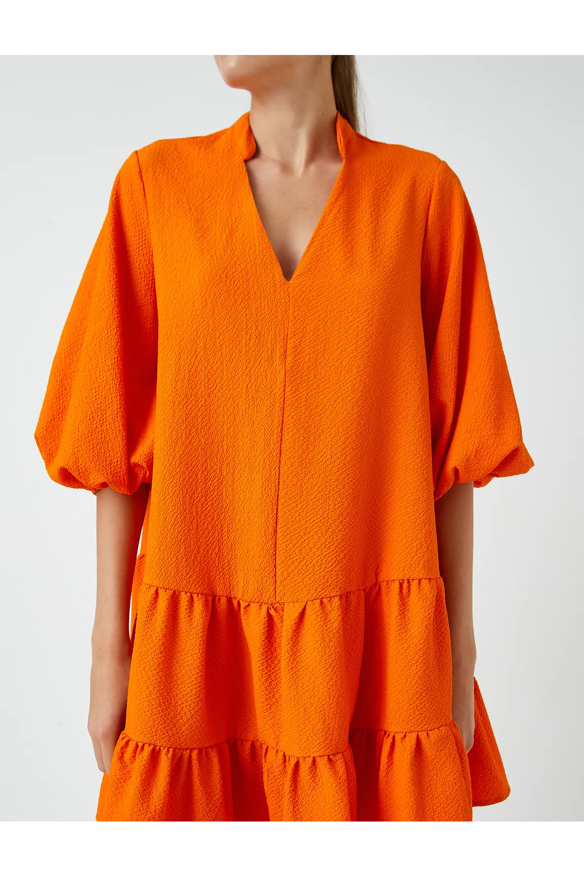 Koton  Übergroßes Lagenkleid