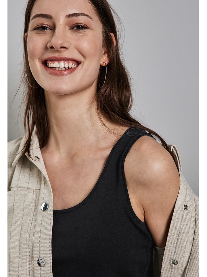 Street One Top in Schwarz günstig kaufen